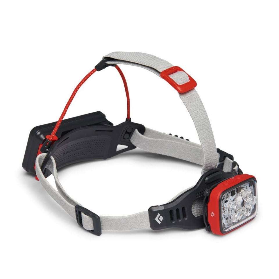 Black Diamond pealamp DISTANCE 1500 Headlamp, punane