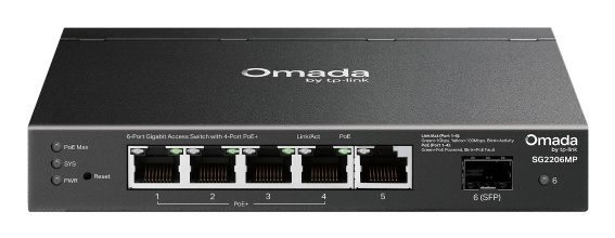TP-Link switch Omada SG2206MP network L2 Gigabit Ethernet (10/100/1000) Power over Ethernet (PoE)