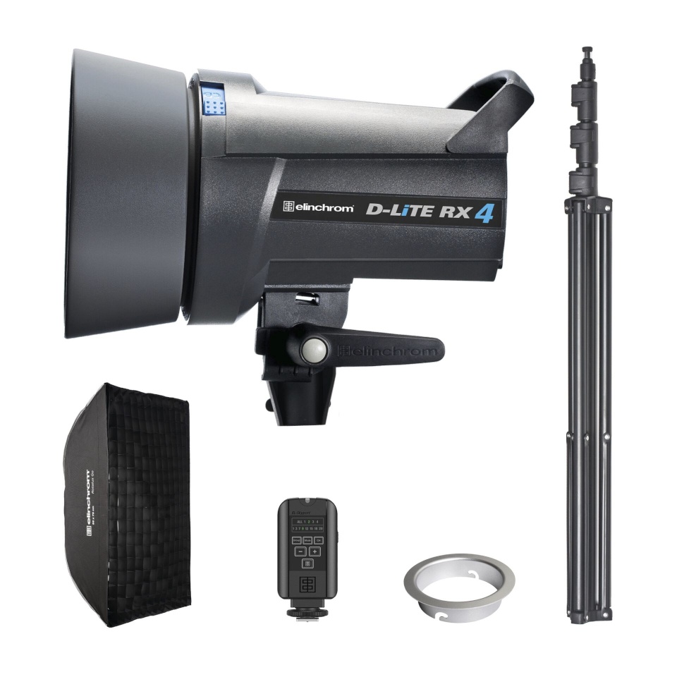 Elinchrom stuudiovälk D-Lite RX 4 First Studio Kit