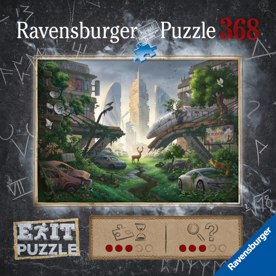 Ravensburger pusle EXIT: mahajäetud linn, 368 tk., 17121
