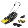 Kärcher muruniiduk LMO 4-18 Dual Set Battery Lawn Mower, kollane/must
