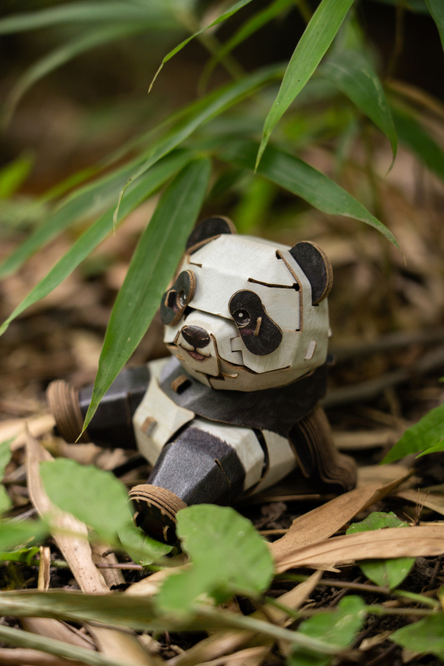 MAKEBUG 3D paberist pusle panda, MB-D-0041