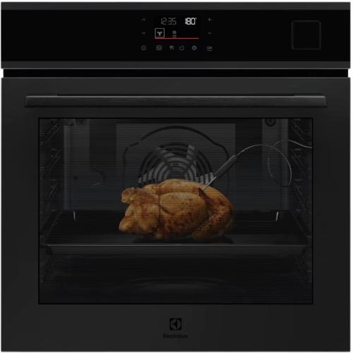 Electrolux integreeritav ahi EOP7X87E, 72L, pürolüüs, aurufunktsioon, matt must
