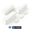 Bosch ukse-akna andur Smart Home Door-Window Contact II [+M], 3tk, valge
