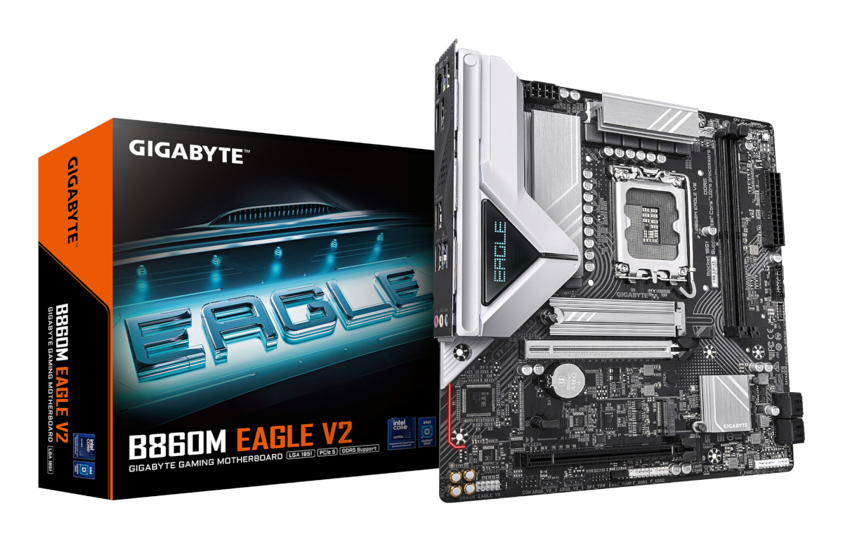 Gigabyte emaplaat B650M EAGLE V2 (B650,AM5,mATX,DDR5)