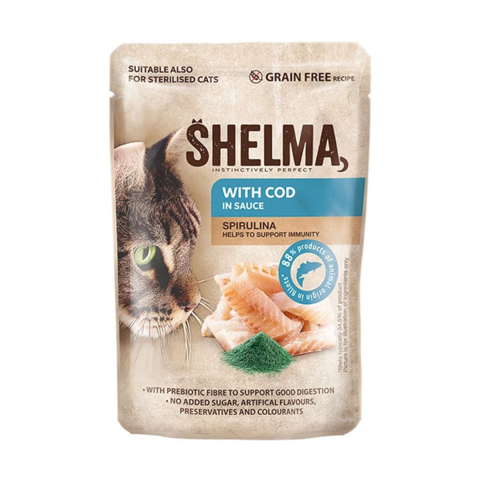 Shelma kassitoit with Cod in Sauce, 85g