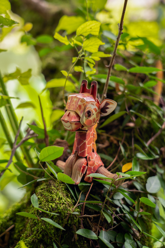 MAKEBUG 3D paberist pusle Kaelkirjak, MB-D-0042