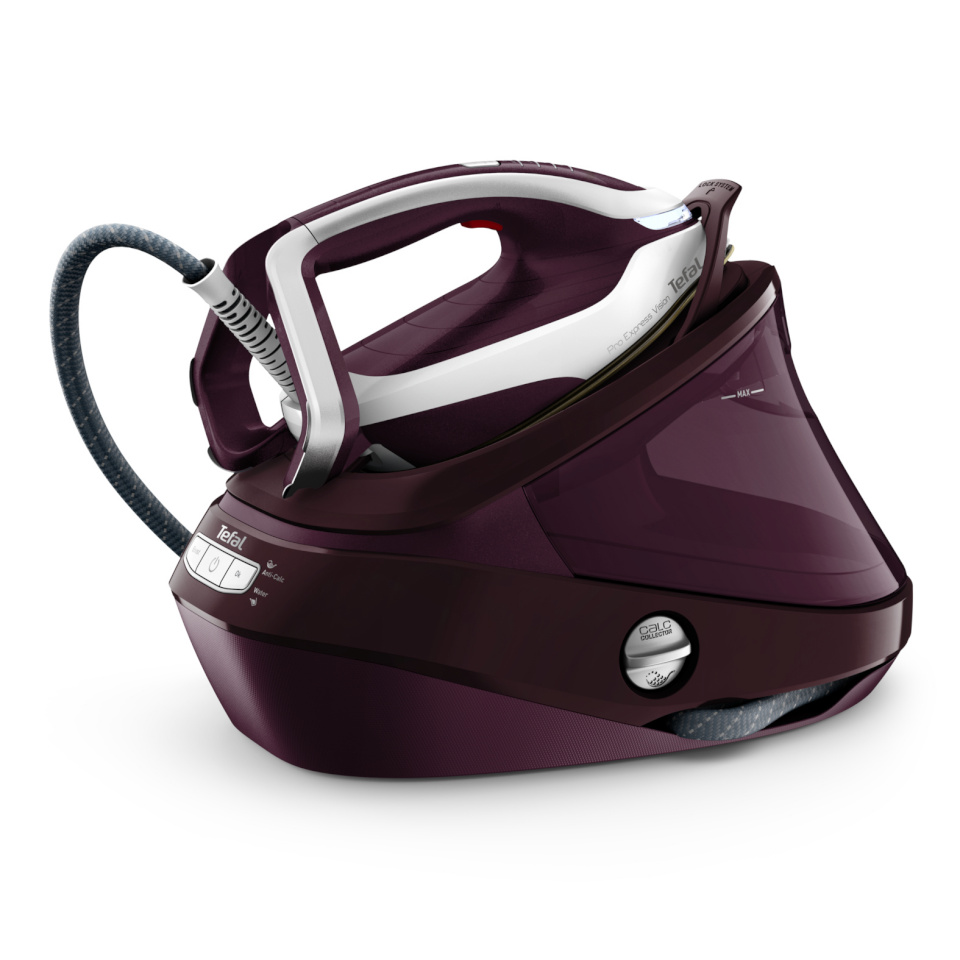 Tefal triikraud GV9810E0 Pro Express Vision Steam Iron 3000W, tumepunane/valge