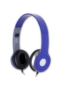 Rebeltec kõrvaklapid CITY sinine stere o headphone with microp