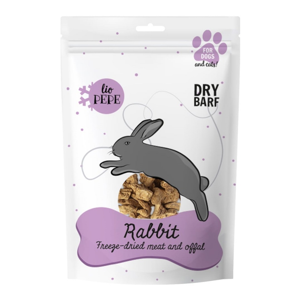 Paka Zwierzaka maius koerale Pepe Lio Rabbit Liver, 60g