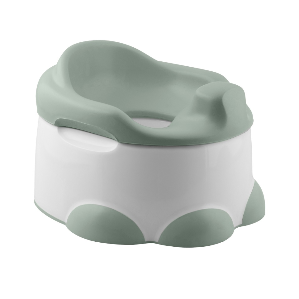 Bumbo pee potid/astmepink Step N Potty pott, salvei