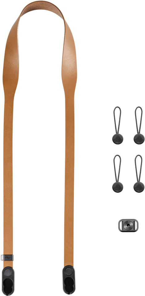 Peak Design kaamerarihm Form Leather Standard, tan