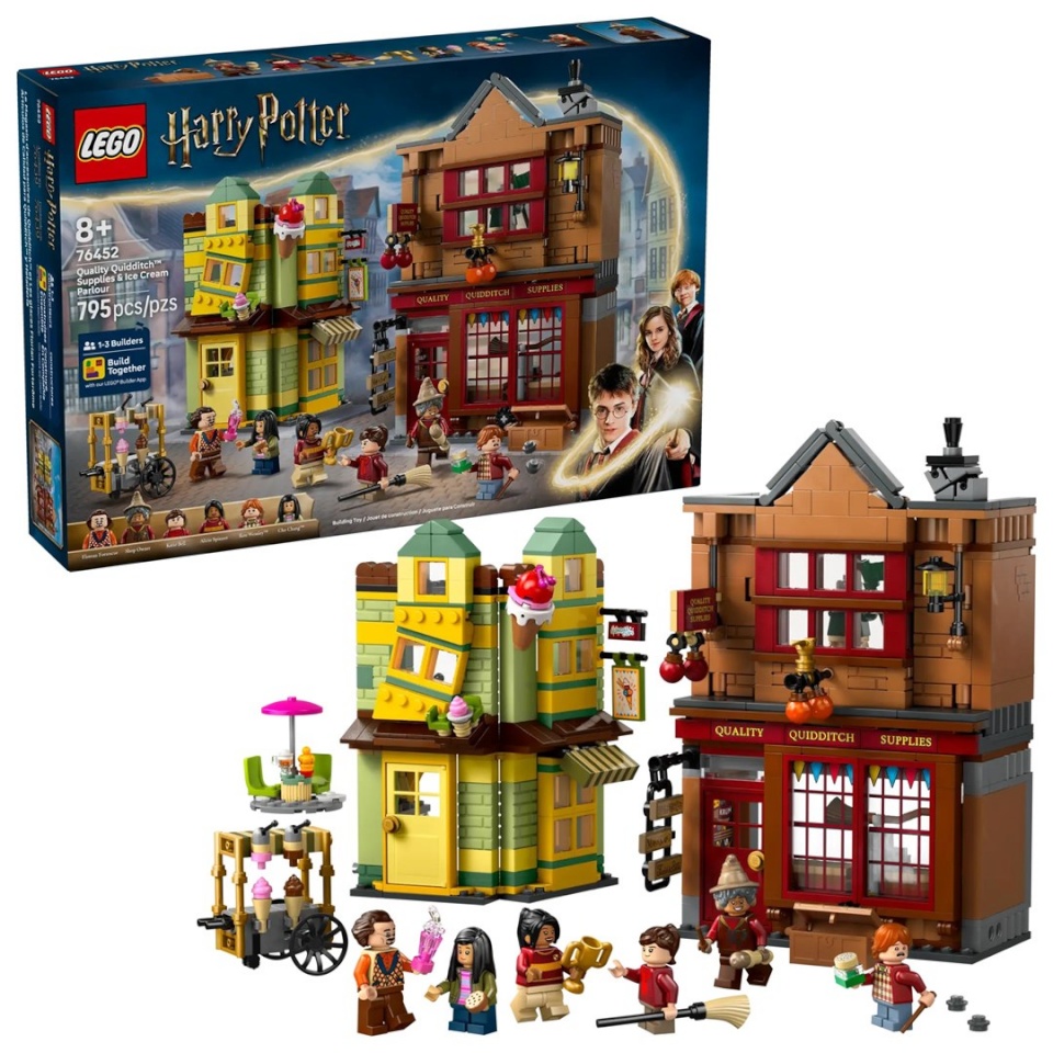 Lego klotsid HARRY POTTER 76452 Quality Quidditch Supplies & Ice Cream Parlour
