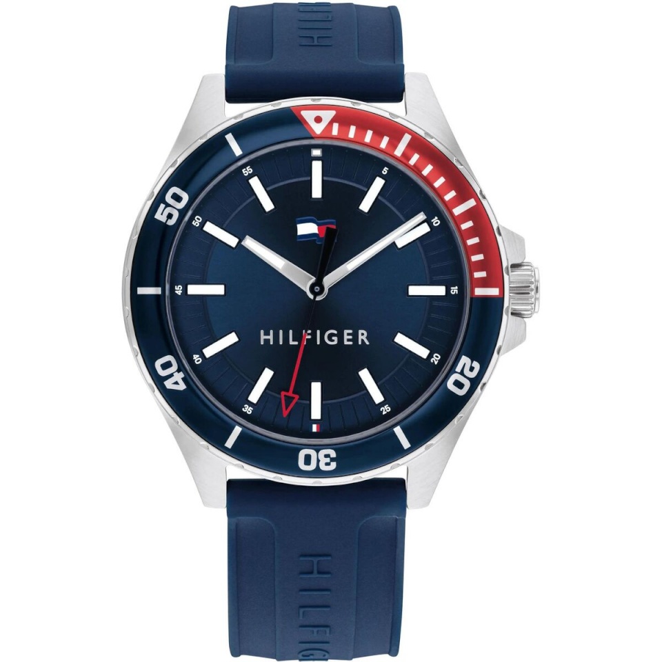 Tommy Hilfiger meeste kell Hõbedane (Ø 43mm)