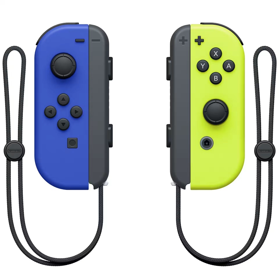 Nintendo mängupult Joy-Con 2er Set sinine/Neon kollane