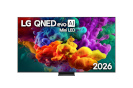 LG televiisor QNED 4K evo AI Mini LED TV | 100QNED87B3 | 100 | Smart TV | webOS | UHD | must