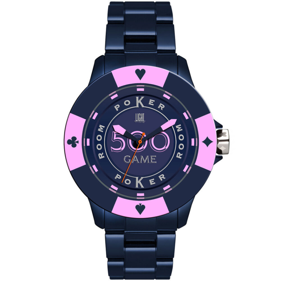 Light Time unisex kell POKER (Ø 41 mm)