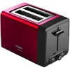 Bosch röster TAT4P424DE DesignLine Compact Toaster, punane/must