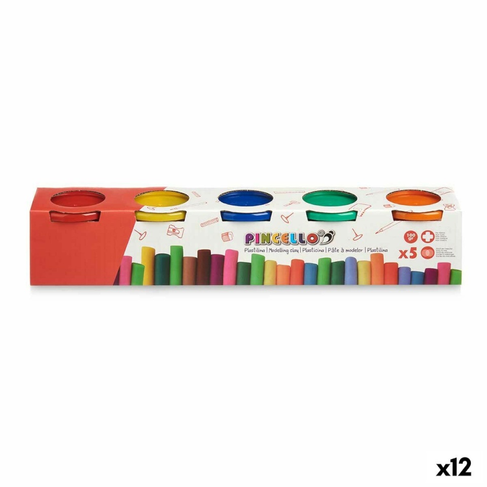 Pincello plastiliin 12 Ühikut