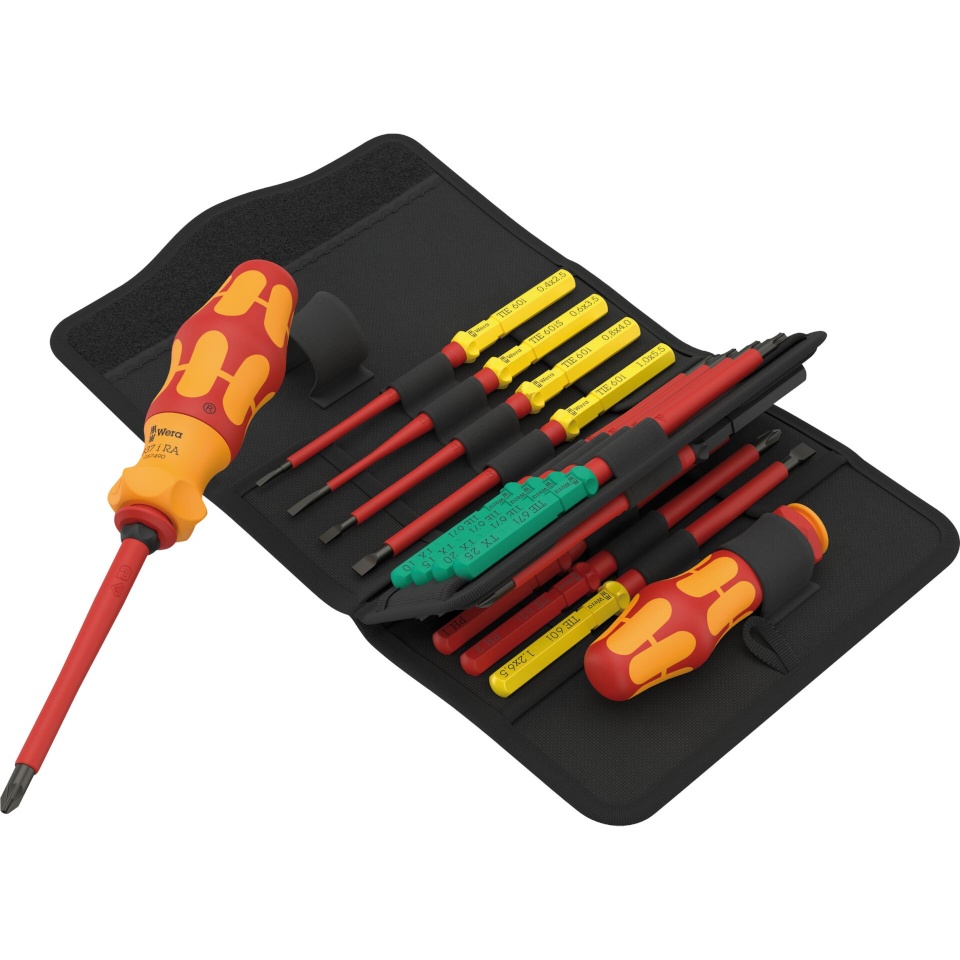 Wera kruvikeerajate komplekt Kraftform Kompakt VDE 17 RA