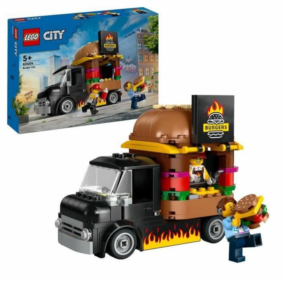 Lego klotsid konstruktor 60404 Hamburger truck Mitmevärviline
