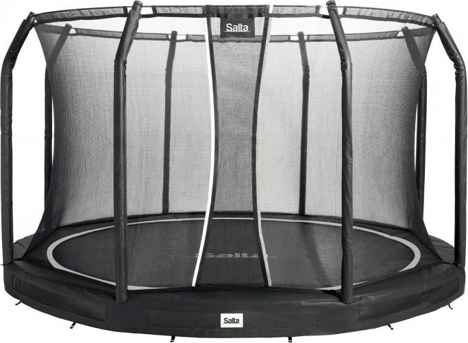 Salta batuut Premium Ground Combo 396cm Trampoline must