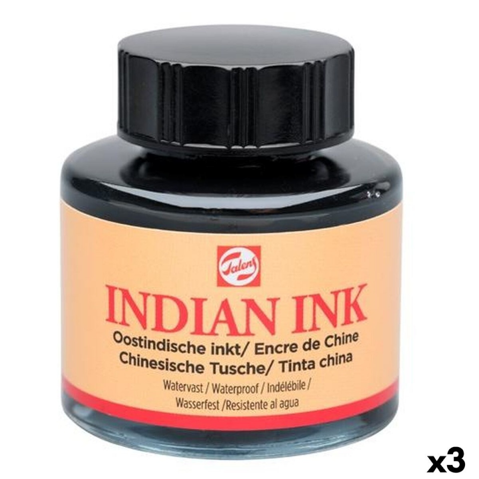 Talens Tint Indian Ink must 30ml 3tk