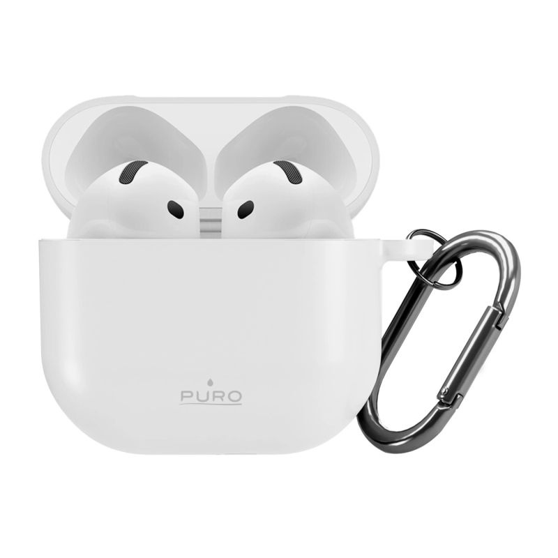 Puro Icon Case for AirPods 4 - White / AirPods 4