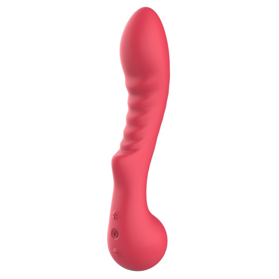 Dream Toys klassikaline vibraator Amour Flexible G-Spot punane