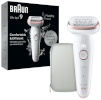 Braun epilaator Silk-épil 9-000 Epilator, valge/roosa