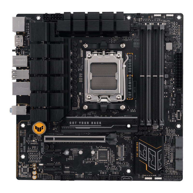 Asus emaplaat TUF GAMING B650M-E (AMD,AM5,DDR5,mATX)