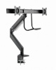 Gembird Mounting arm 2 monitors 17-32 inch 8kg
