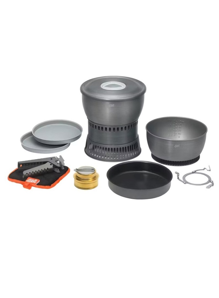 ESBIT Camping cookware set Alcohol Cookset 2.35L