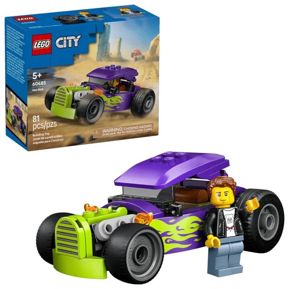 Lego klotsid CITY 60485 Hot Rod
