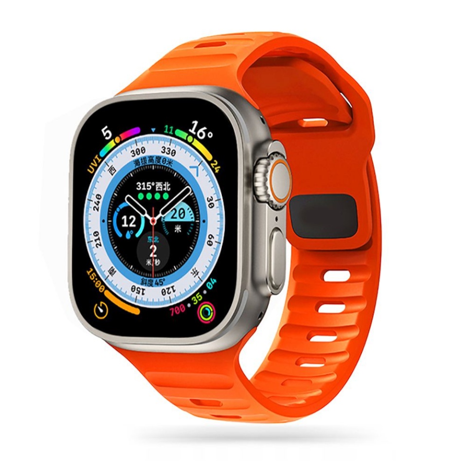 Tech-Protect kellarihm Iconband Line (Apple Watch 42/44/45/49mm), oranž