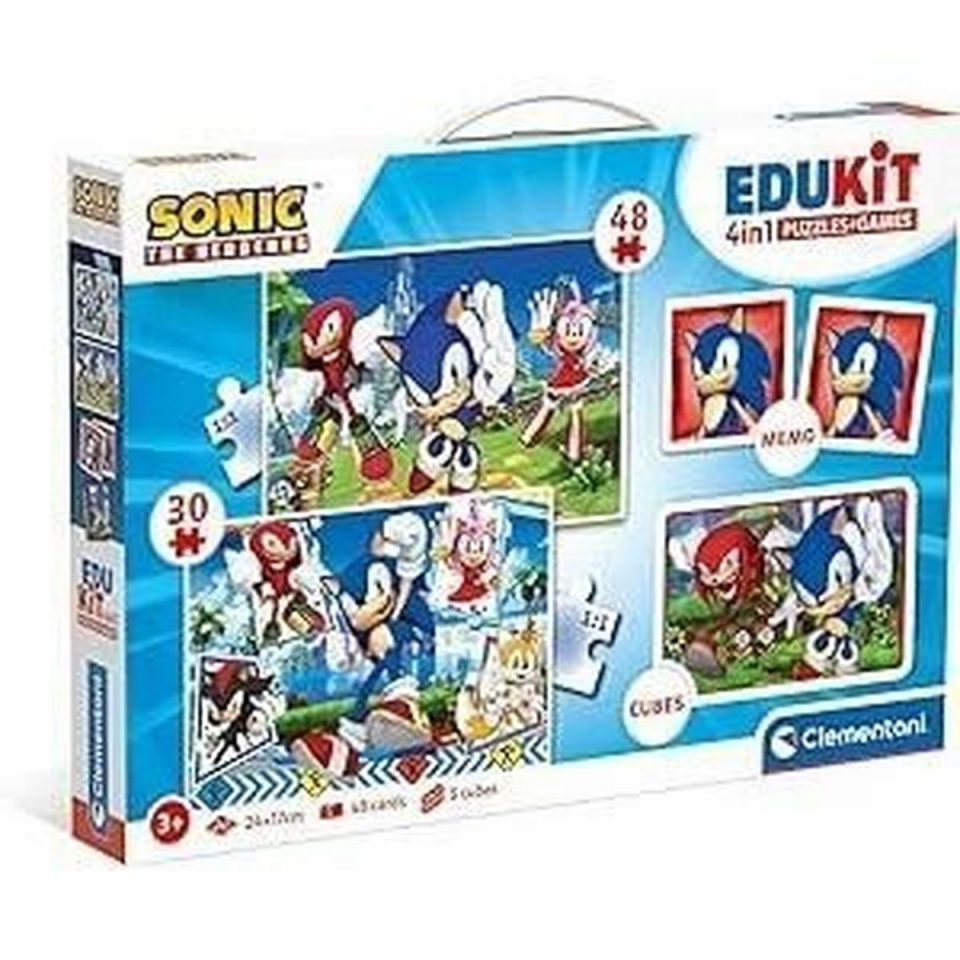 Clementoni arendav mäng kolm-ühes Sonic