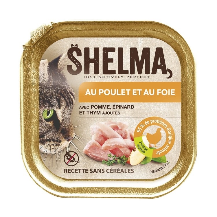 Shelma kassitoit Chicken and Liver Pate, 100g