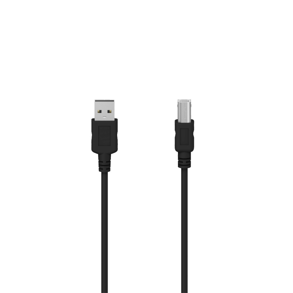 Hama kaabel USB Cable, USB-A, USB-B, 3m, valge