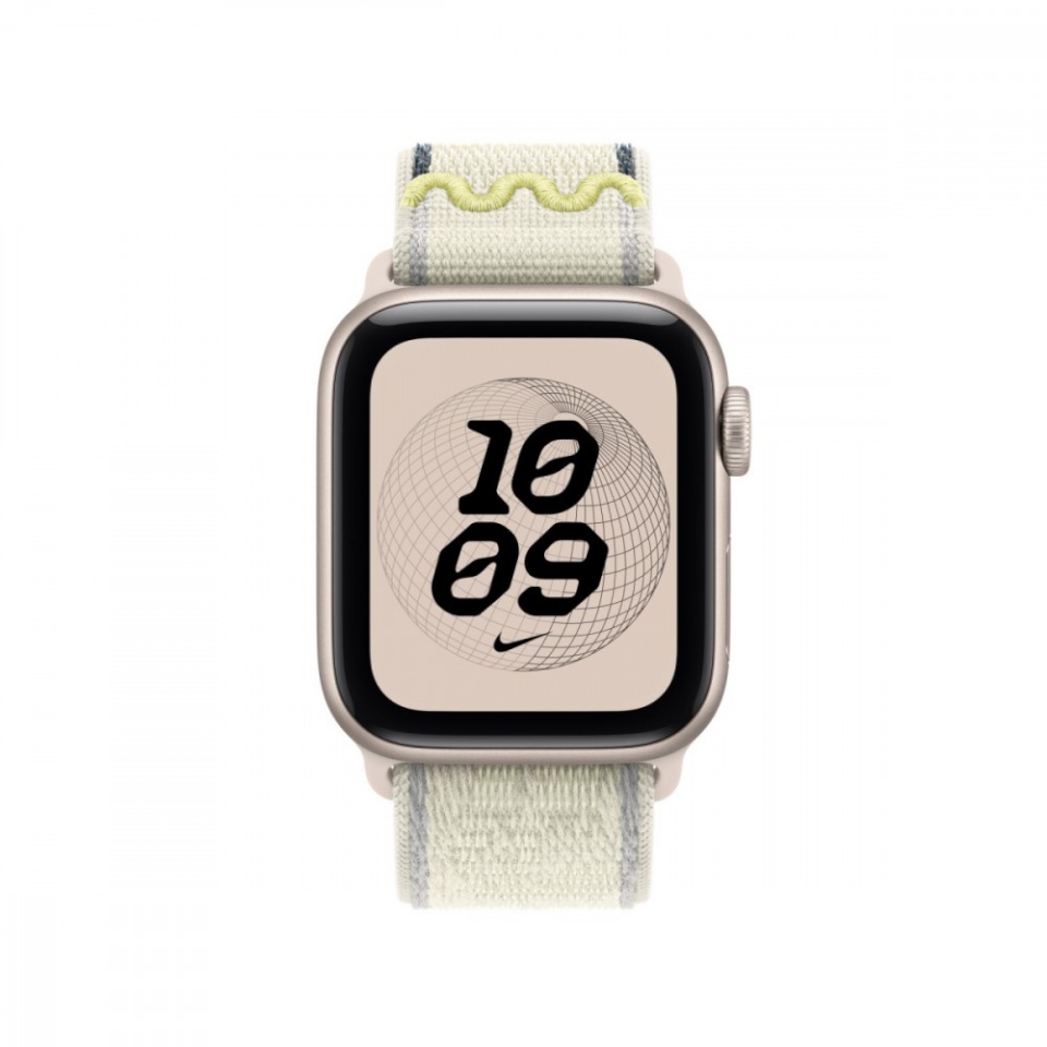Apple kellarihm Watch 40mm Chalk Calm Nike Sport Loop