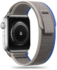 Tech-Protect kellarihm Nylon Apple Watch 42/44/45/49mm, hall/sinine