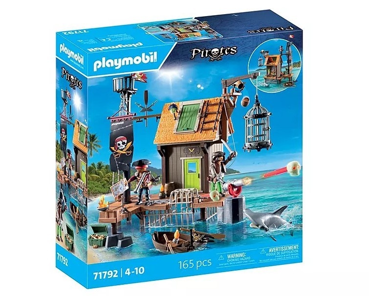 Playmobil klotsid Set z Pirates 71792 Piracki port z więzieniem