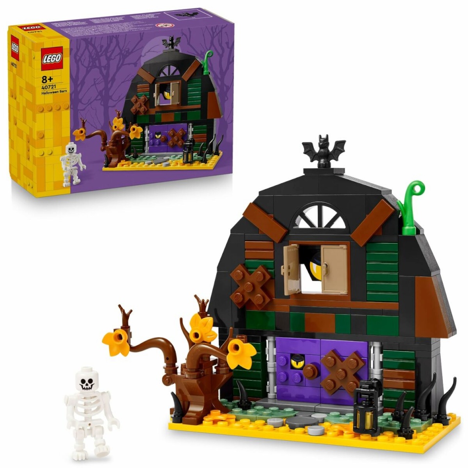 Lego klotsid konstruktor 40721 Halloween Barn 205-osaline