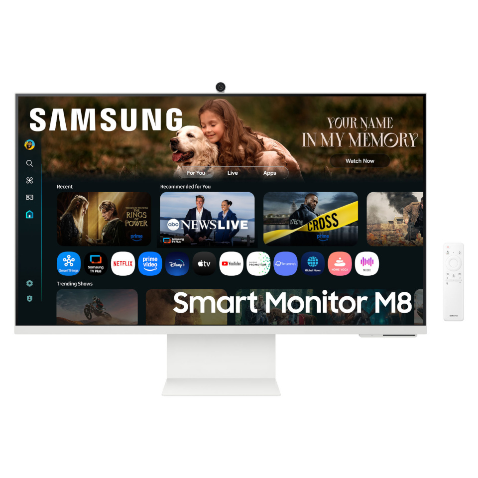 Samsung monitor S32FM801UU 32" Smart Monitor - VA, 4K UHD, Tizen OS