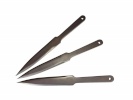 KAL22 Sports throwing knives LIDER 3pcs hõbedane