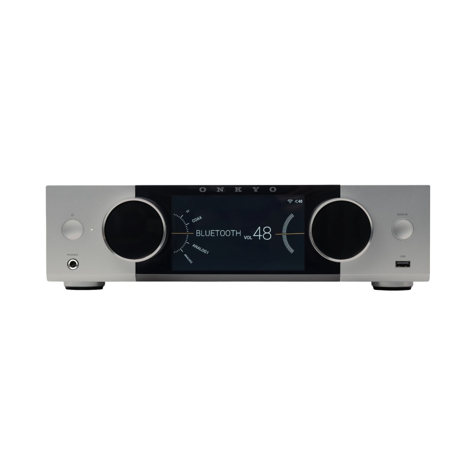 Onkyo Y-40 integreeritud võrgumängija, hõbedane