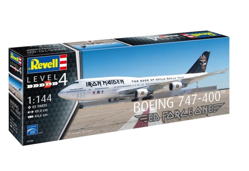 Revell liimitav mudel Boeing 747-400 ED FORCEONE 1/144