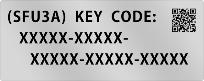Panasonic Activation Key DMW-SFU3AGU