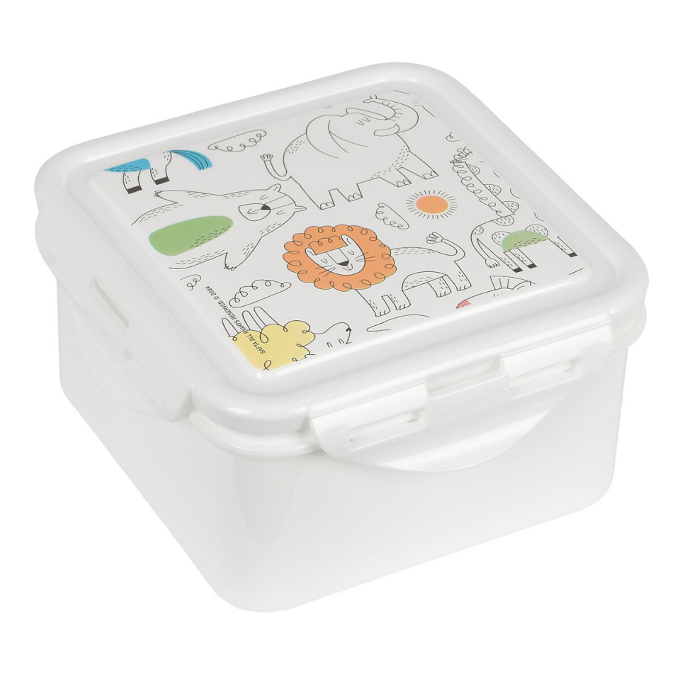 Safta toidukarp Zoo beež 13x7.5x13cm