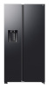 Samsung külmik RS70F64KDFEF Side-By-Side Refrigerator with Freezer, 640L, must