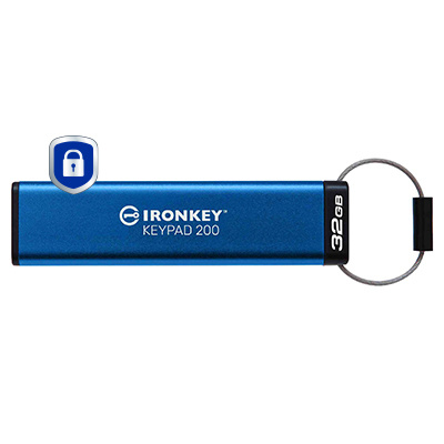 Kingston mälupulk USB-Stick 32GB IronKey Keypad 200